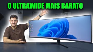 O ULTRAWIDE DE 49 POLEGADAS 144HZ MAIS BARATO DO BRASIL CEPHEUS VPRO49 ULTRA [upl. by Notfilc]