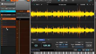 Maschine timestretching samples with UVI Workstation version 2 [upl. by Truscott835]