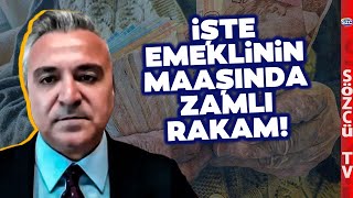 Özgür Erdursun En Düşük Emekli Maaşında Rakam ve Zam Oranı Verdi SGK Uzmanı Hesapladı [upl. by Halonna]