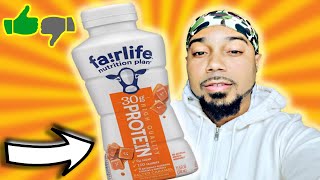 Fairlife SALTED CARAMEL PROTEIN SHAKE  Strengths REVIEW [upl. by Acinoj]