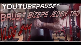 DREI TAGE VIDEOPAUSE  BrustBizeps Action und saftiges Essen  VLOG 44 [upl. by Norabel342]