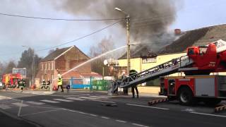 Part 3 Spectaculaire incendie chez un vendeur de bouteilles de gaz route de Mons 59600 Maubeuge [upl. by Yalhsa]