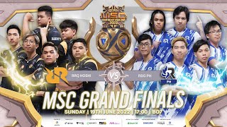 MSC 2022 Grand Finals RRQ vs RSG PH Game 1 [upl. by Hendrika]