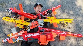 LTT Game Nerf War  Winter Warriors SEAL X Nerf Guns Fight Gang Rocket Person Shooter Purge [upl. by Tubb]