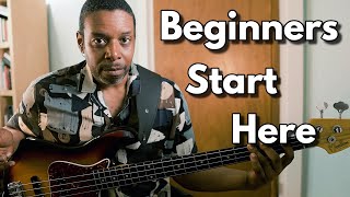 From Novice to Pro Start Here with Bass Lesson Number One for Beginners [upl. by Deckert]