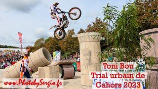 Toni Bou  Trial urbain de Cahors 2023 [upl. by Sicard]