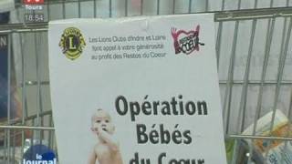 Tours opération Bébés du Coeur [upl. by Tnahsin]