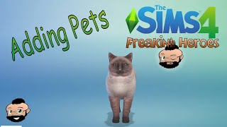 How to Add Pets to Households in The Sims 4 [upl. by Zilvia]