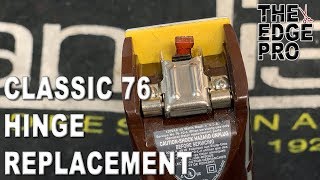 How to replace the hinge  Classic 76 [upl. by Zebaj94]