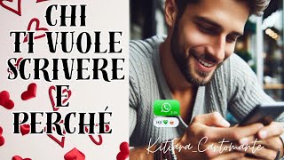 Chi ti vuole scrivere e perché 🔮📝 tarocchigratis tarocchiinterattivi amore amore [upl. by Melnick683]