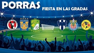 Las Mejores Porras Del Fútbol  Fiesta en las gradasMéxico [upl. by Aynad]