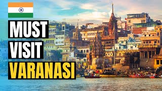 Top 10 Best Places to Visit in Varanasi 2024  India Travel Guide [upl. by Cinimod]