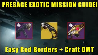 Presage Exotic Mission Guide How to do the Presage Exotic Mission  Destiny 2 The Final Shape [upl. by Gabor]