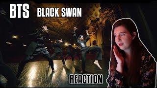 BTS 방탄소년단 Black Swan Official MV REACTION [upl. by Valeria462]