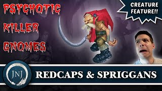 Redcaps amp Spriggans DampD 5e  Creature Feature  Guide to the Feywild [upl. by Leahsim]