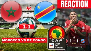 Morocco vs DR Congo 11 Live Stream Africa Cup Nations AFCON Football Match Score Highlights Direct [upl. by Maltz]