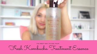 The Best Way to Use Your Fresh Kombucha Treatment Essence  Skincare by Patricia San Pedro [upl. by Zampardi367]