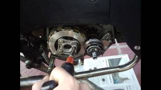 Modificacion de embrague centrifugo motor 110cc Zanella ZB110D [upl. by Ifill]