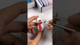 Christmas snow man paper quilling  Creative quilling ideas  Quilling tutorial shorts quilling [upl. by Rotberg]