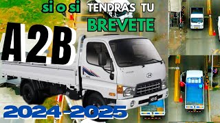 Examen de manejo A2B actualizado 2024 2025 TOURING COCHAN [upl. by Pincus]