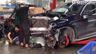 Restoring BMW X3 After An Accident [upl. by Freya]