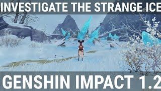 Ice Monster Level  Investigate The Strange Ice  Genshin Impact Story Mode 17 [upl. by Fredrick]