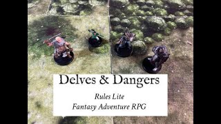 Delves amp Dangers Solo RPG Session S3 Ep5 Trail Lost in the Bloodwood [upl. by Adyan]