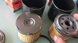 Oil filter comparison [upl. by Sisxela]