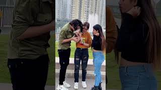 sameerabbasi500 sanayaa trending viral couple romantic huppy [upl. by Elfreda]