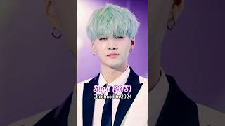 Suga BTS evolution from childhood to 2024 [upl. by Cirdec]