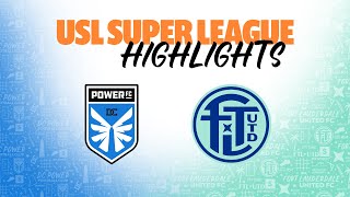 9132024  DC Power FC vs Fort Lauderdale United FC  Game Highlights [upl. by Eerac42]