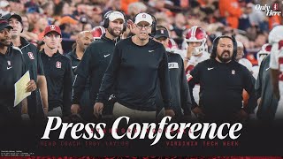 Stanford Football Weekly Press Conference  Virginia Tech Week [upl. by Orlena270]