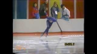 Winter Olympic Games Calgary 1988  5 km McNicoll  Song [upl. by Aissela]