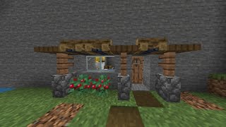 Starter base for MinecraftHill House [upl. by Scully846]