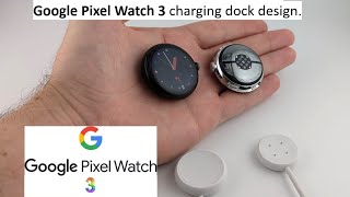 New Google Pixel Watch 3 Charging Dock Speculation and Comparison 2024🤐 [upl. by Adnohrahs]