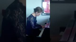 Part 3 of Kreislers Liebesleid Loves Sorrow arr by Rachmaninoff  Piano with Rebecca Bogart [upl. by Fernyak749]