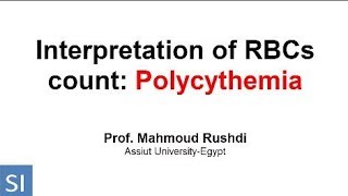 Polycythemia Arabic Lecture 2017 [upl. by Ahsinawt]