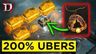 Easy Uber Uniques for EVERYONE in Nightmare Vaults  Season 3 Diablo 4 [upl. by Ahsienek]