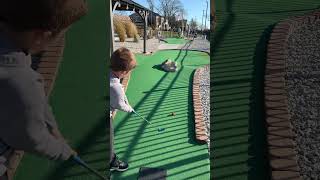 Lucky Puttz Mini Golf  Call your shot 2 [upl. by Atinuahs88]