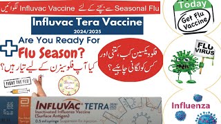 Flu Vaccine  Vaccination for Influenza  Influvac Tetra Vaccine 20242025 Doctor of Medicine [upl. by Edva798]