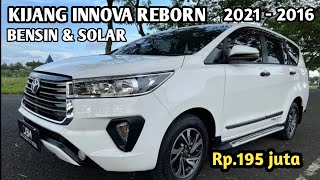 HARGA KIJANG INNOVA REBORN BENSIN DAN DIESEL  201620172018201920202021 [upl. by Bidle]