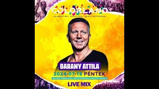 Bárány Attila Live Mix  Colorland Nyíregyháza 2024 07 19 [upl. by Wolfram]