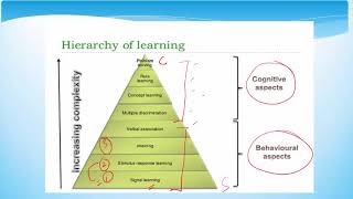 Types of learning Gagnes Hierarchy of learning [upl. by Zales]