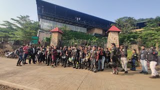 Breakfast bike ride  Gadeshwar dam  Camp Dreamscape  Bikers ka swag  biker babes [upl. by O'Donoghue769]