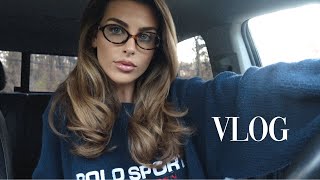 Home Vlog My Dyson Blowout Tutorial CatchingUp amp Cooking [upl. by Nagiem]