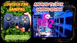 Logitech F310 Gamepad for Android TV  box Console Gaming review [upl. by Floyd]