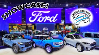 Exploring Fords Impressive Display at the Chicago Auto Show [upl. by Rapp]