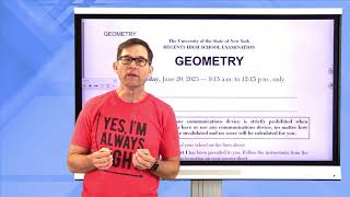 Geometry Regents Review  June 2024 [upl. by Akirdnahs]