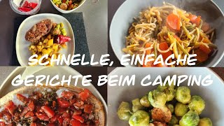 4 schnelle vegetarische Rezepte beim Camping [upl. by Oaoj]