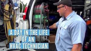 A Day in the Life of an HVAC Technician [upl. by Nwadal]